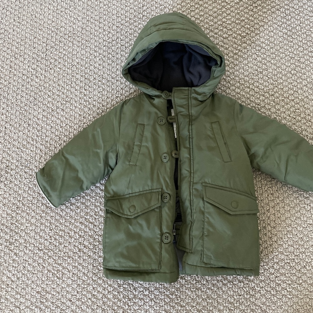 Baby Gap cold control puffer jacket